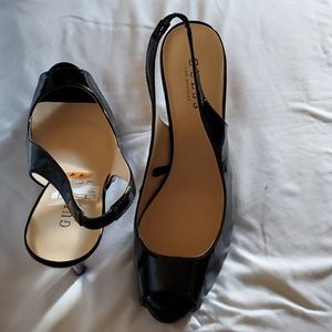Black Patent Leather Heels